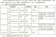 广州中考体育时间2023年时间表