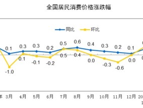 CPI同比转负，PPI降幅收窄，专家：1-2月物价走势偏弱，但促消费政策对物价有支撑作用