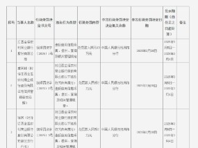 江西金溪农村商业银行被罚13万元：违反信用信息采集、提供、查询及相关管理规定