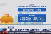 亿元财政部在香港发行今年第三期国债