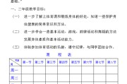 小学体育新课标目标是什么