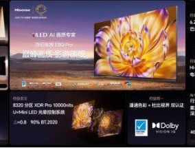 2025Mini LED画质天花板！海信发布影游旗舰电视新品E8Q Pro